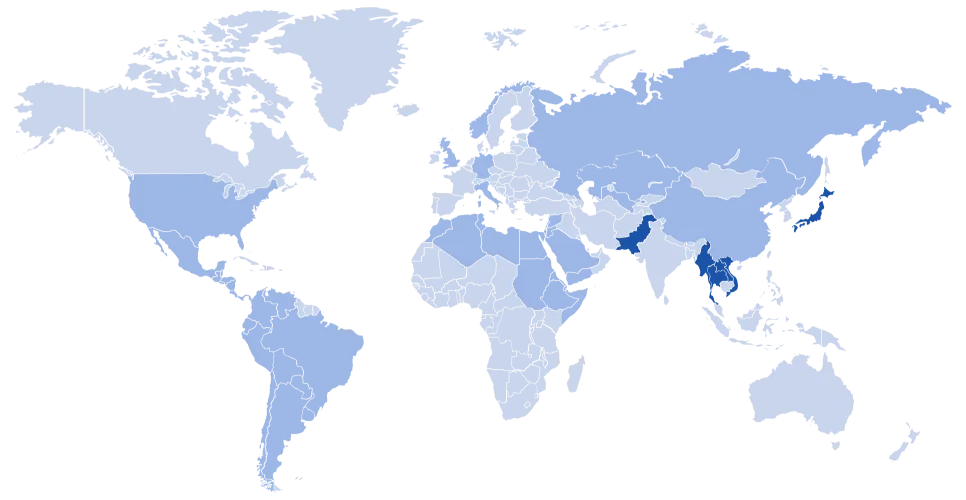 Mapa sUDESTE ASIÁTICO