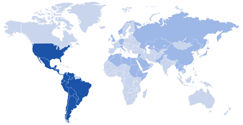 Mapa ÁMERICA